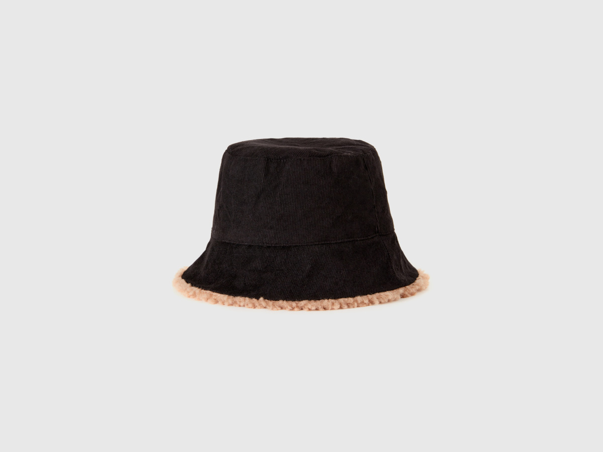 Benetton Womens Hat in Brown by United Colors of Benetton GOOFASH