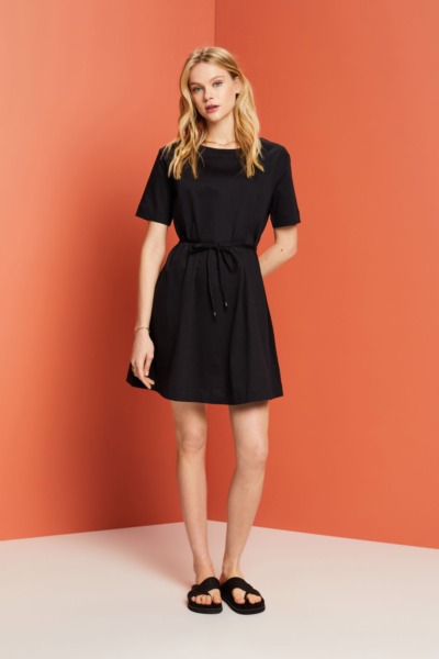 Black Mini Dress at Esprit GOOFASH
