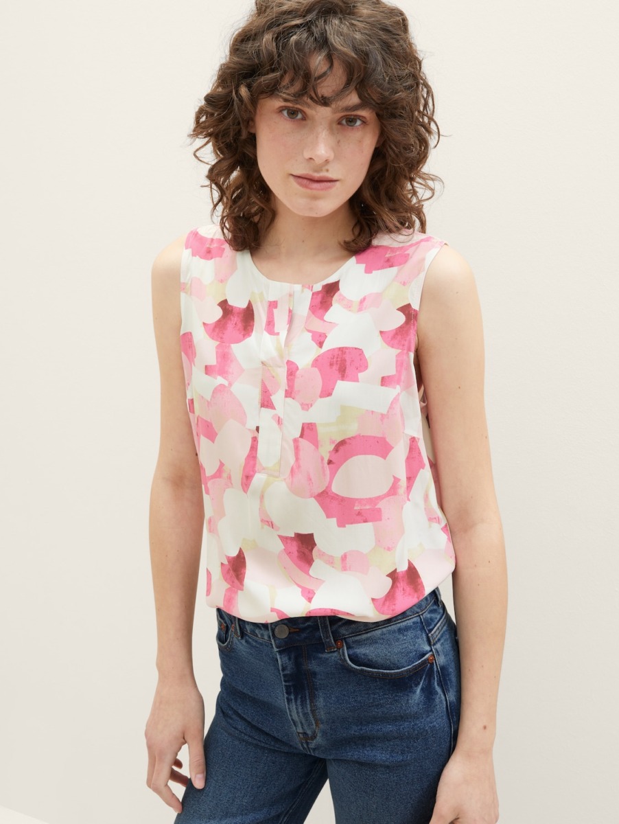 Blouse Pink for Women from Tom Tailor GOOFASH