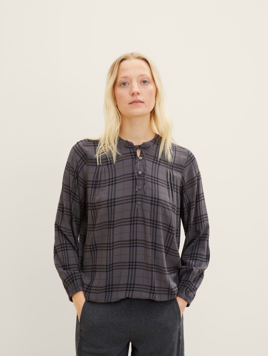 Blouse in Print for Women at Tom Tailor GOOFASH