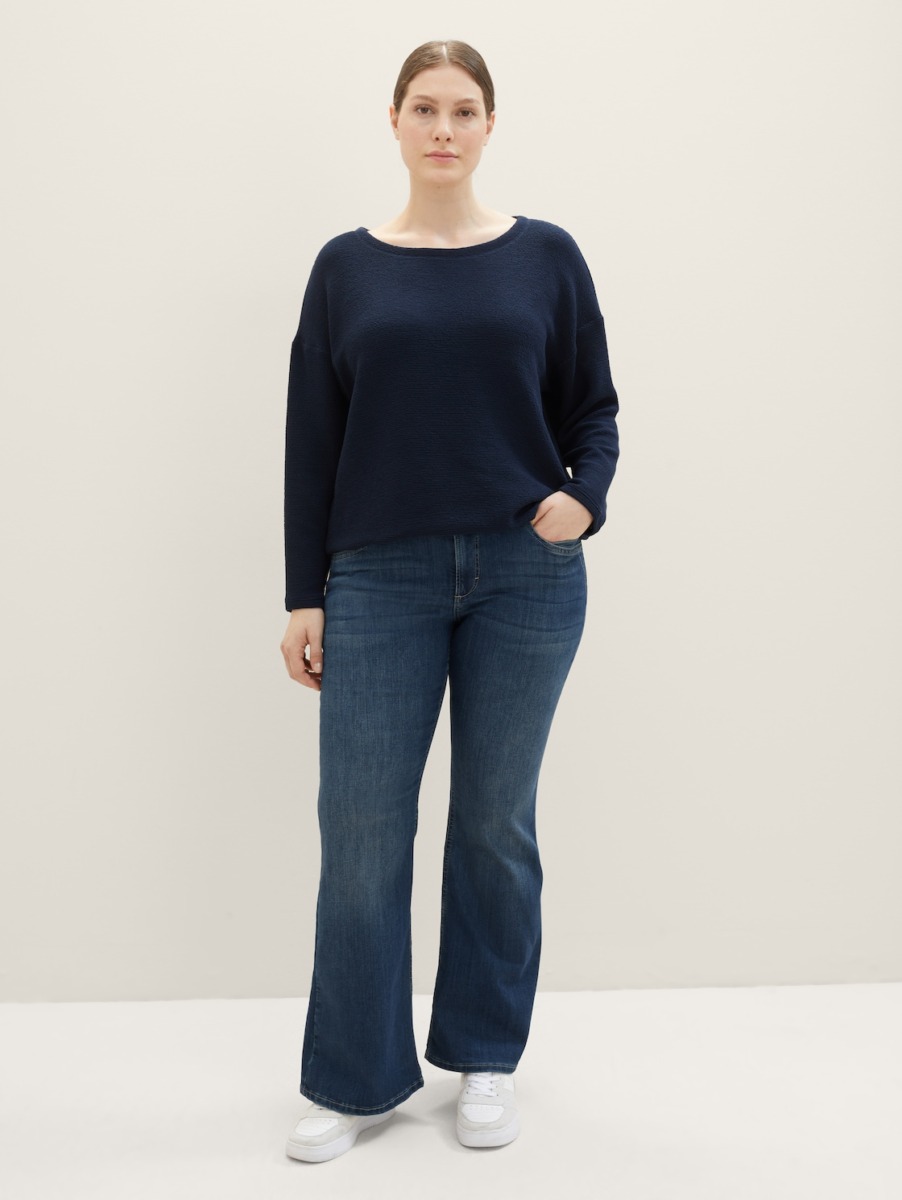 Bootcut Jeans Blue for Woman from Tom Tailor GOOFASH