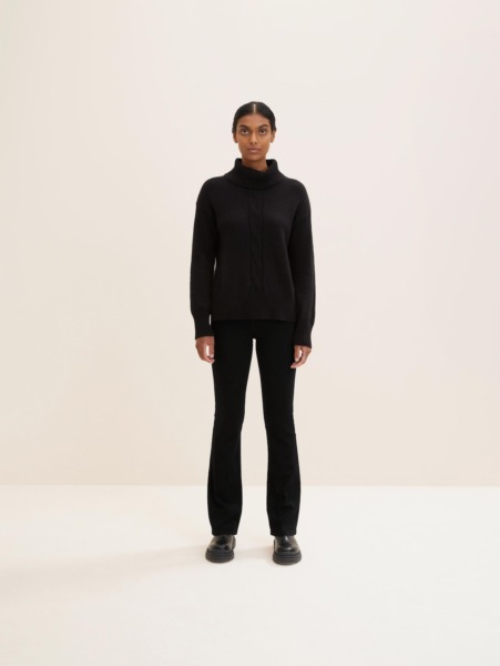 Bootcut Jeans in Black for Women from Tom Tailor GOOFASH