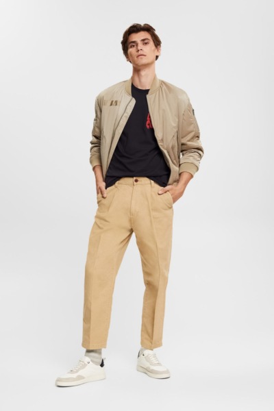 Chino Pants in Beige for Men at Esprit GOOFASH
