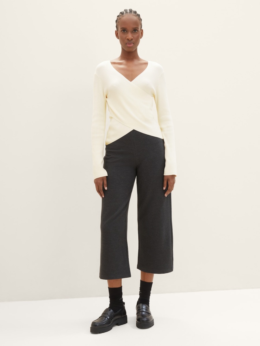 Culotte in Grey - Woman - Tom Tailor GOOFASH