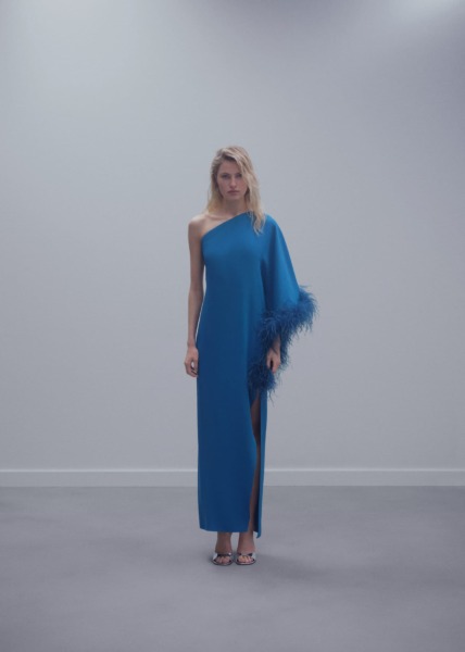 Dress Blue for Woman by Mango GOOFASH