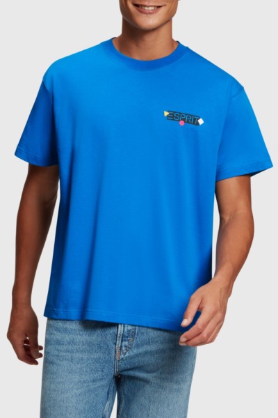 Esprit - Blue T-Shirt - Men GOOFASH