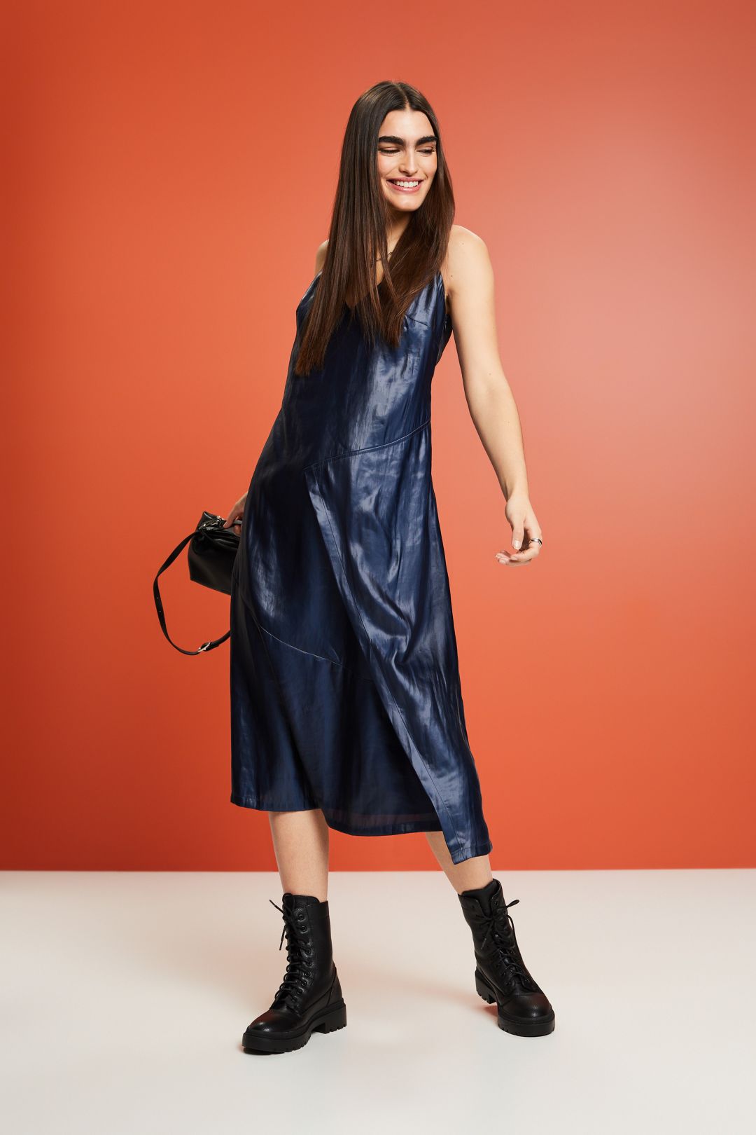 Esprit Blue Women's Slip Dress GOOFASH