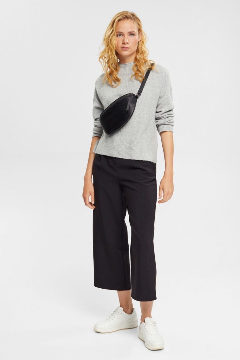 Esprit - Grey - Ladies Sweater GOOFASH