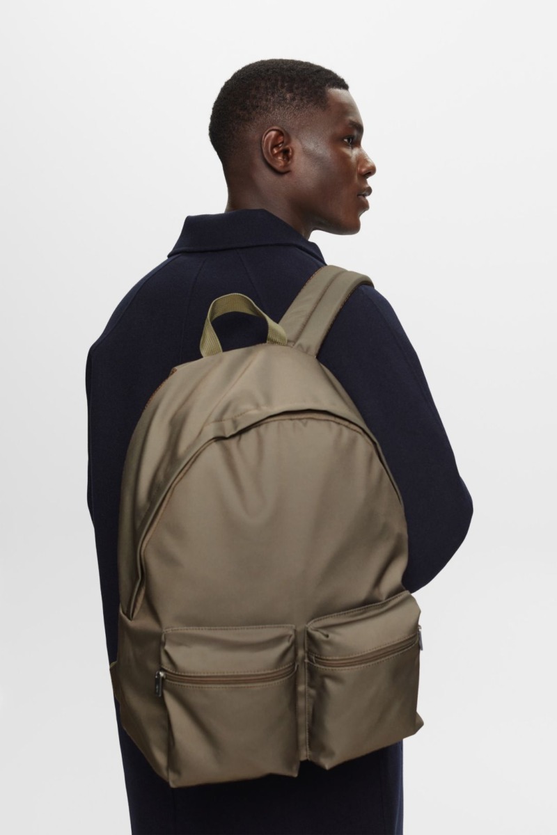 Esprit Olive Backpack for Men GOOFASH
