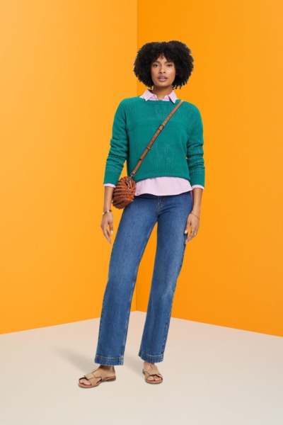 Esprit - Sweater Green - Woman GOOFASH