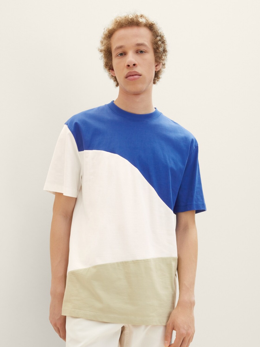 Gent T-Shirt Multicolor from Tom Tailor GOOFASH