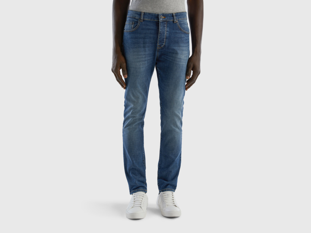 Gents Jeans Blue from Benetton GOOFASH