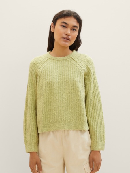 Green Ladies Sweater - Tom Tailor GOOFASH