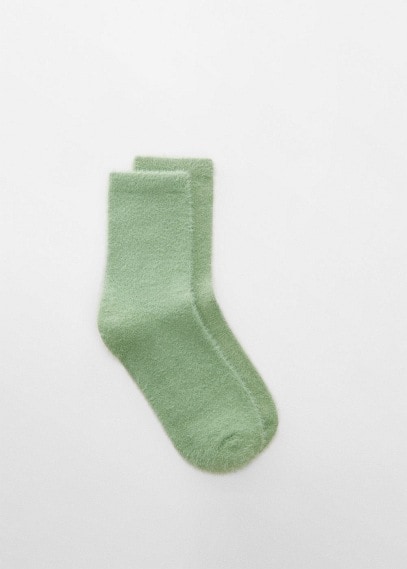 Green - Woman Socks - Mango GOOFASH