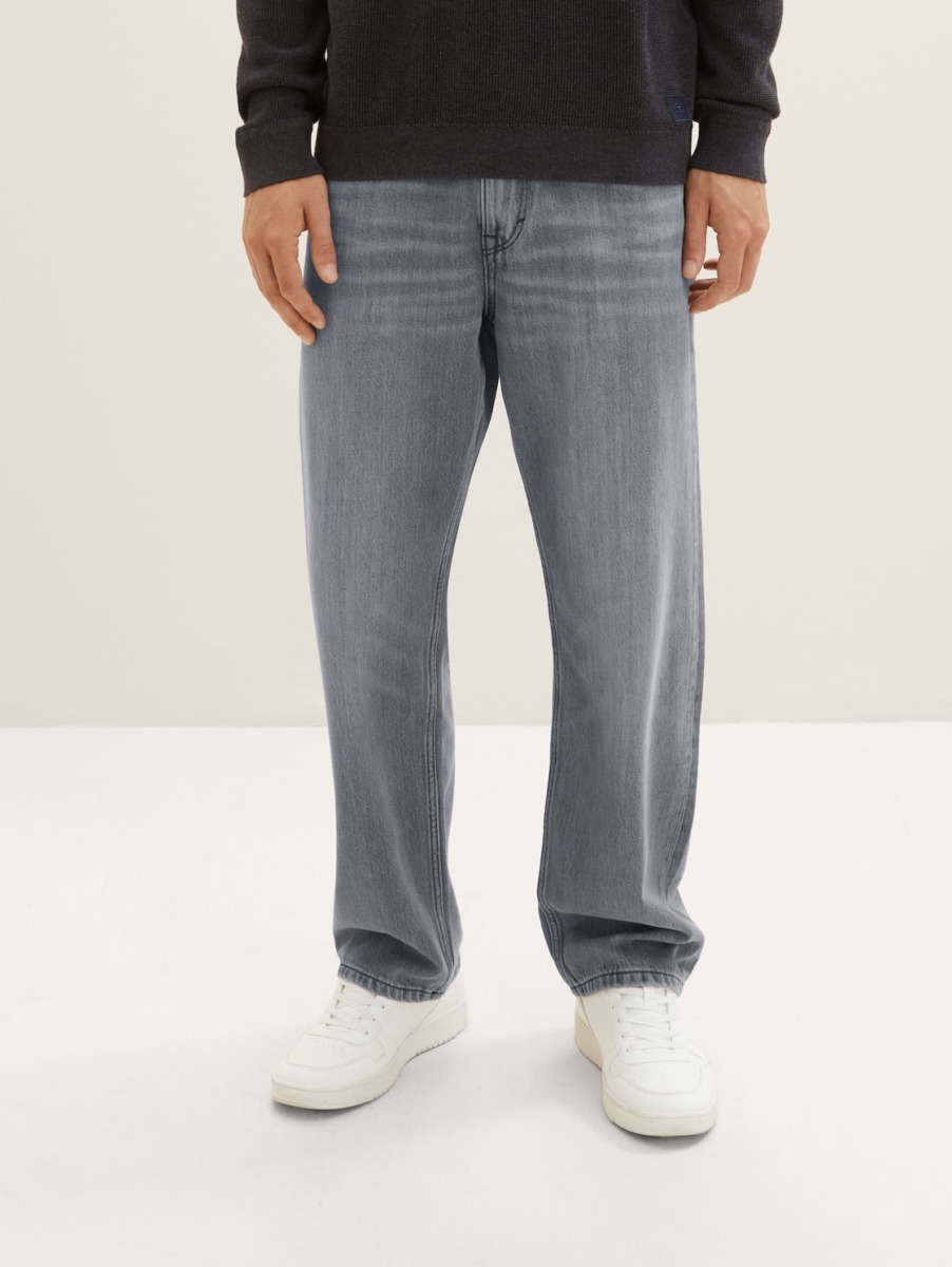 Grey Jeans - Tom Tailor Men GOOFASH