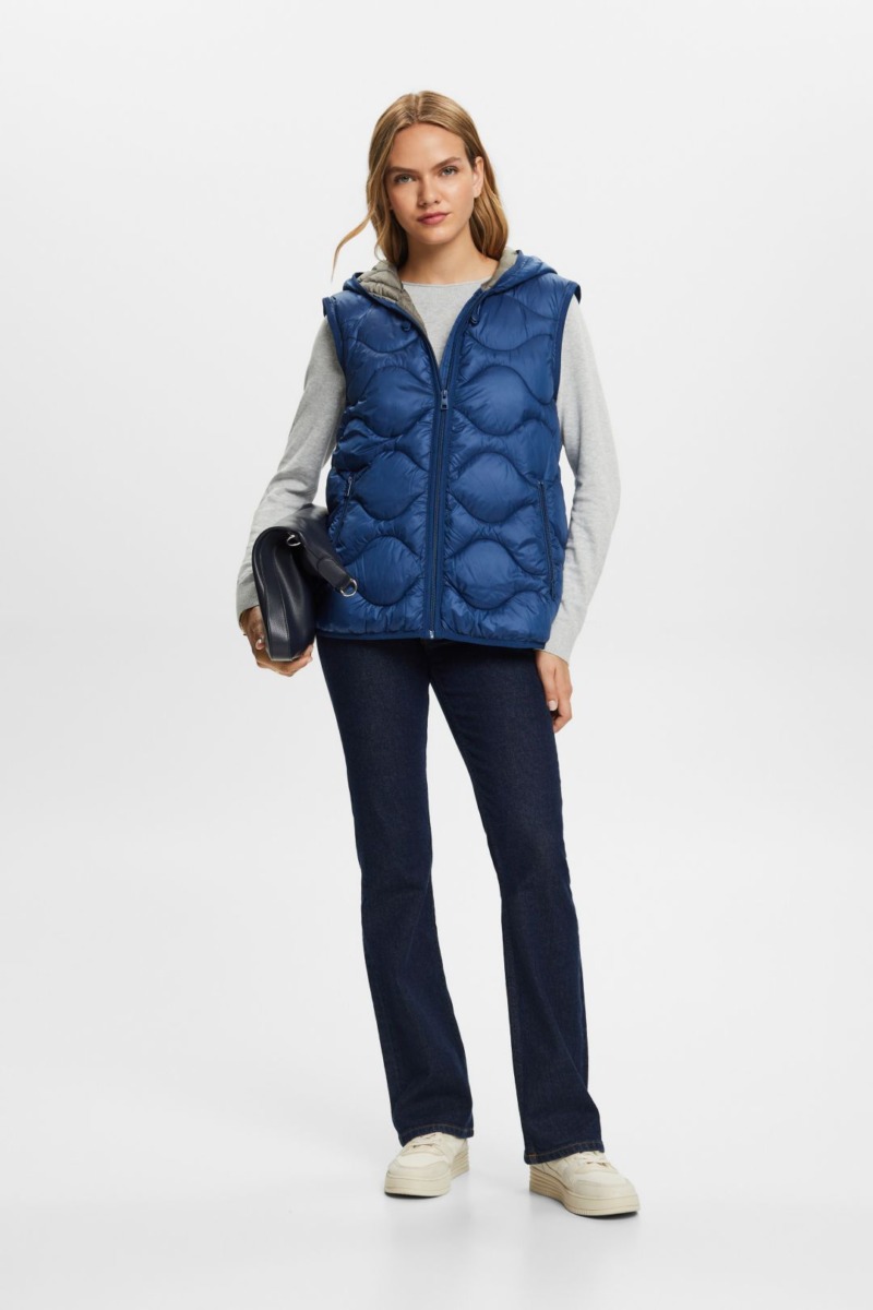 Jacket Blue for Woman by Esprit GOOFASH