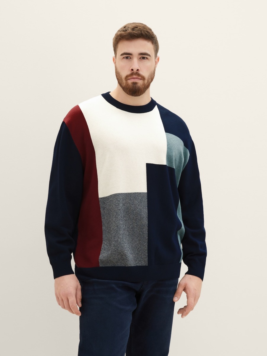 Knitting Sweater - White - Tom Tailor GOOFASH