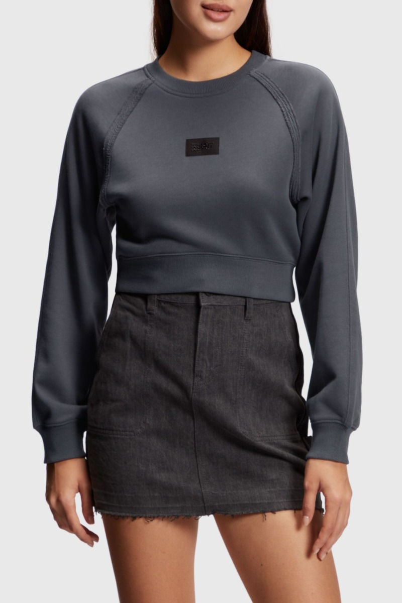 Ladies Grey - Sweatshirt - Esprit GOOFASH