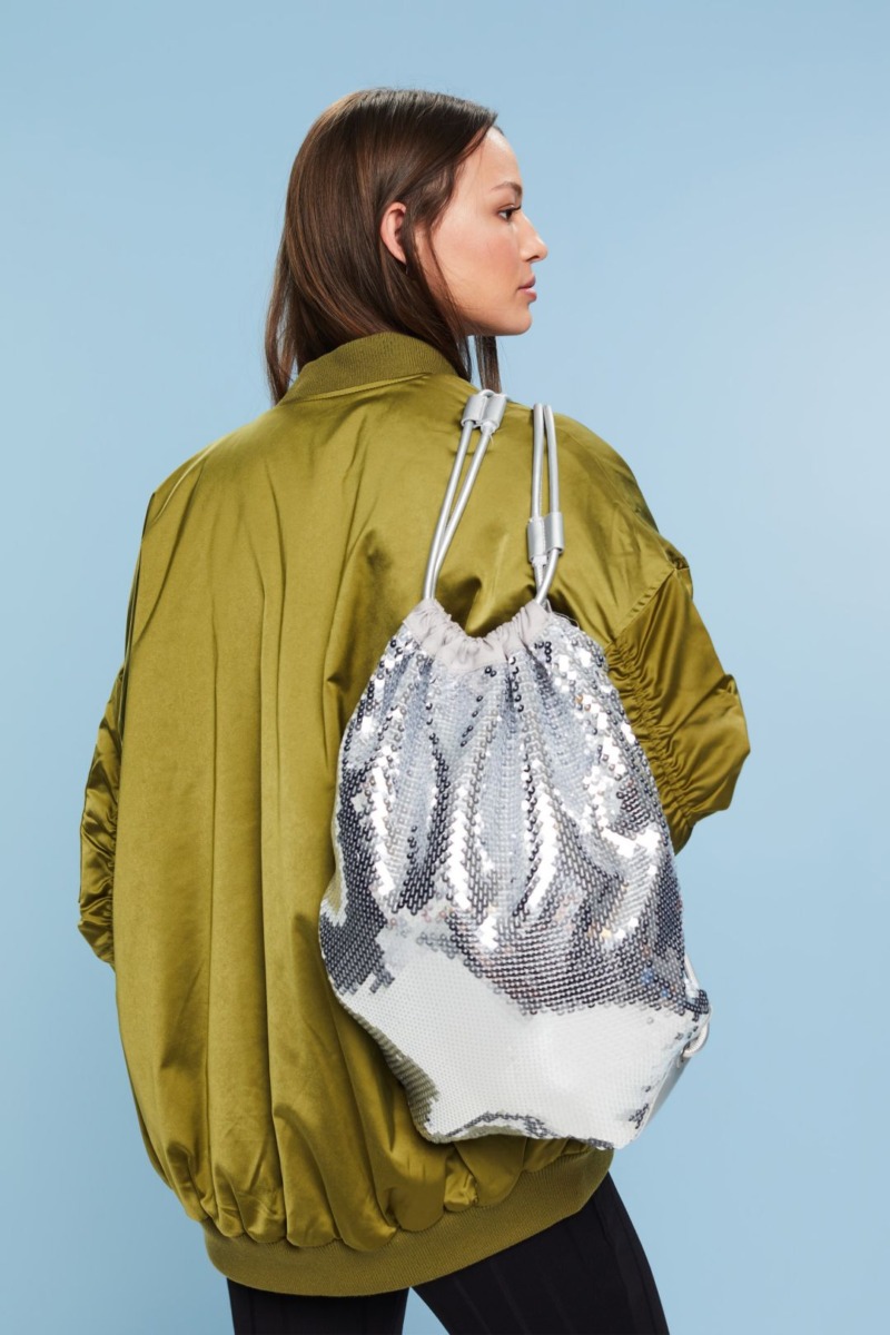 Lady Backpack Silver from Esprit GOOFASH