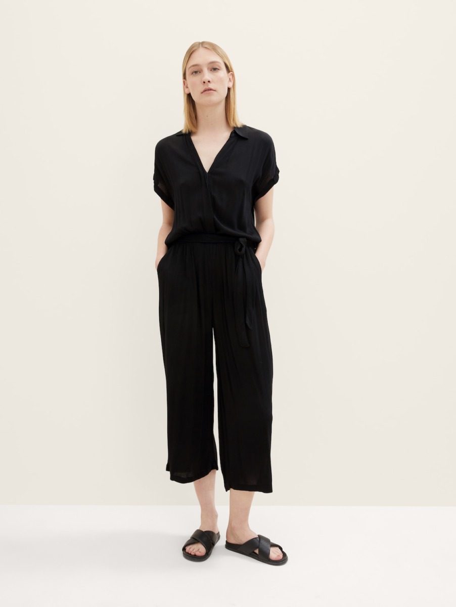 Lady Black Overall from Tom Tailor GOOFASH