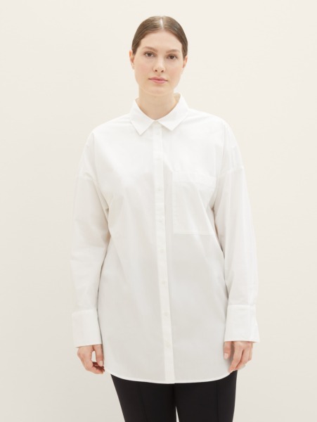 Lady Blouse in White - Tom Tailor GOOFASH