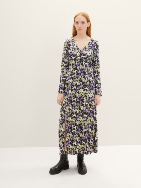 Lady Midi Dress Print - Tom Tailor GOOFASH