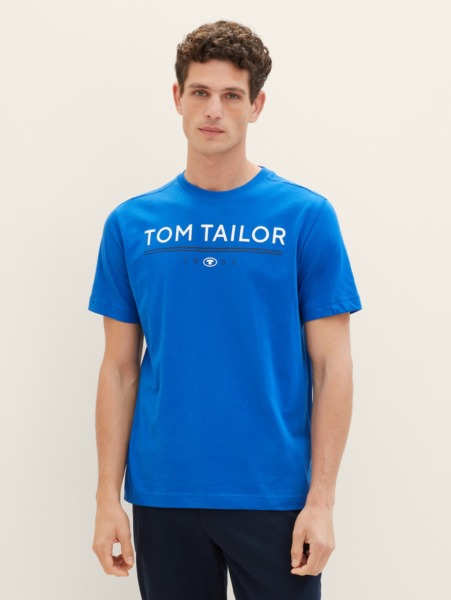 Man T-Shirt - Print - Tom Tailor GOOFASH