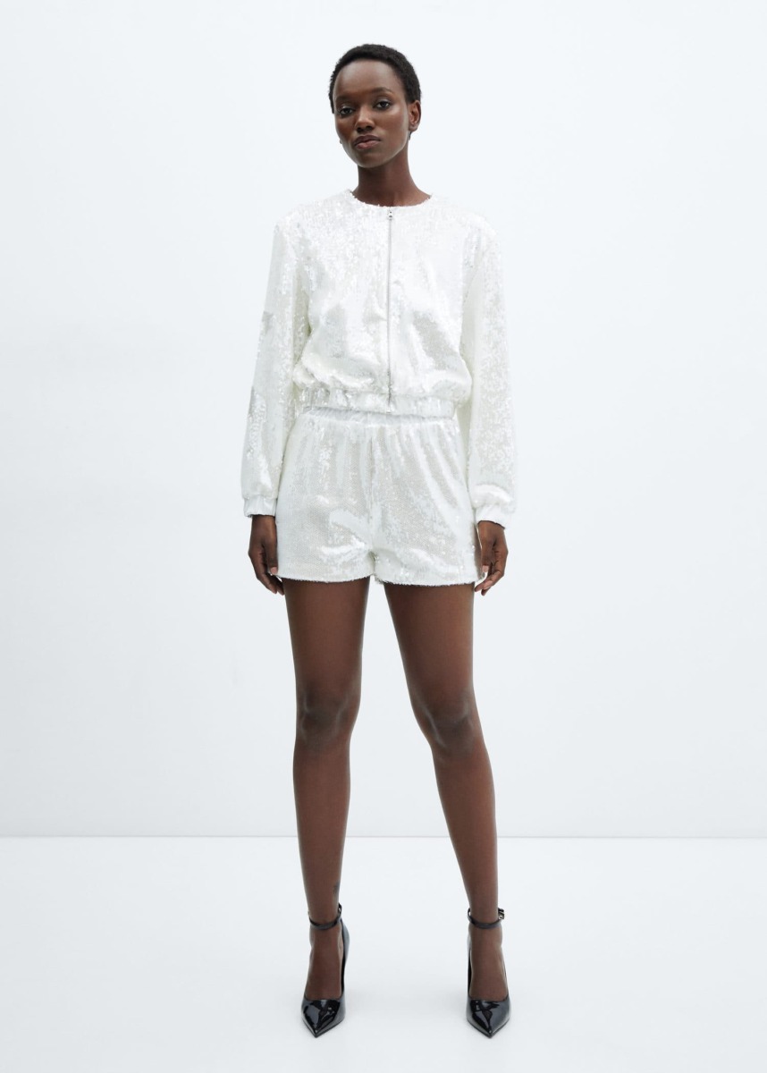 Mango - Woman Shorts in White GOOFASH