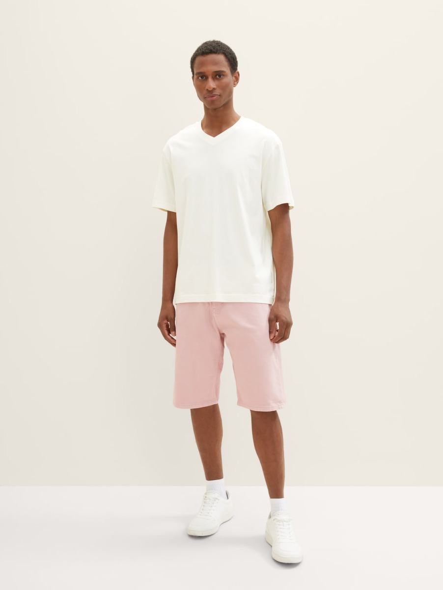 Men's Shorts in Pink - Tom Tailor GOOFASH