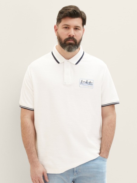 Mens T-Shirt White from Tom Tailor GOOFASH