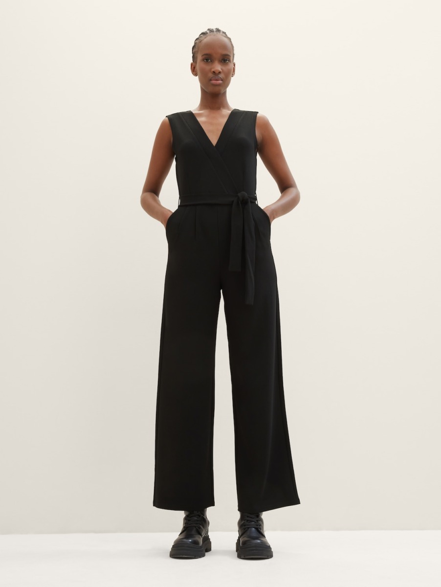 Overall in Black - Tom Tailor - Woman GOOFASH