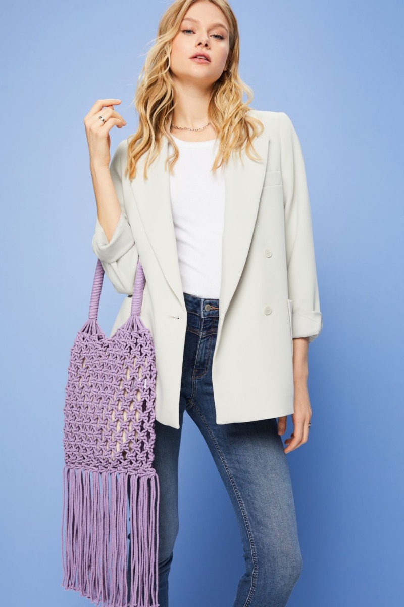 Purple Bag for Women by Esprit GOOFASH