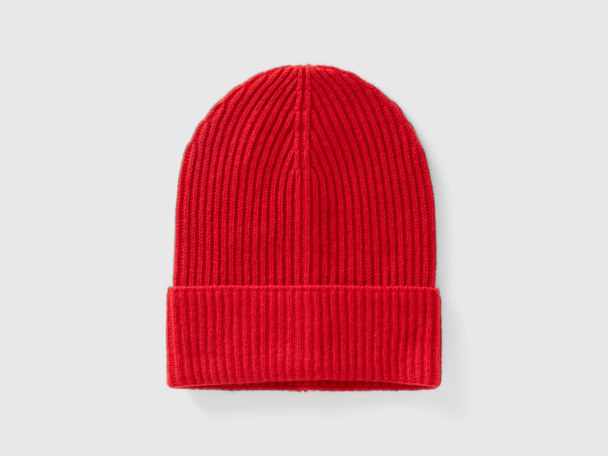 Red - Hat - United Colors of Benetton - Woman - Benetton GOOFASH