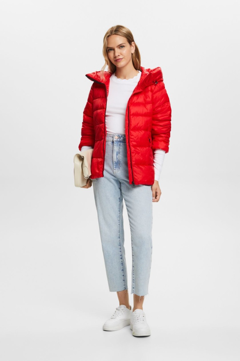 Red Women's Jacket - Esprit GOOFASH