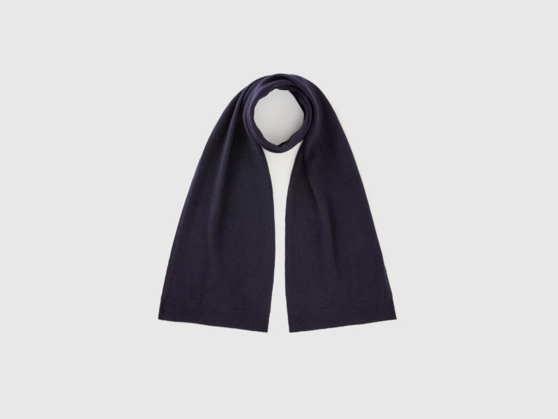 Scarf Blue for Woman from Benetton GOOFASH