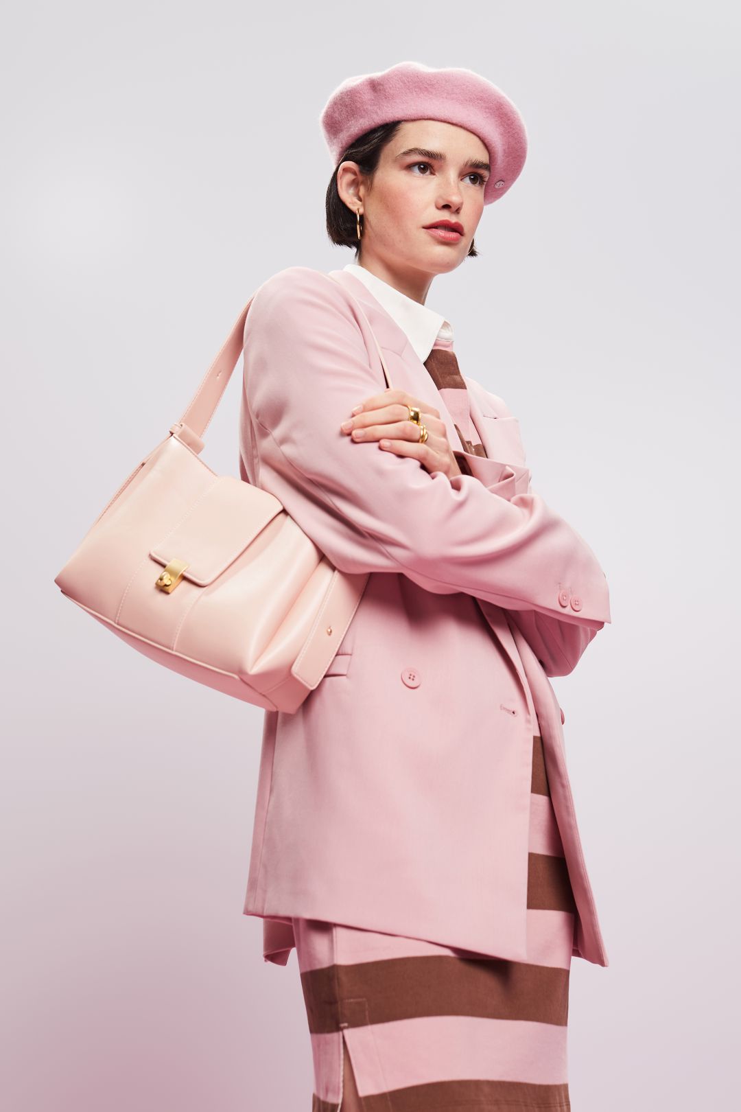 Shoulder Bag in Pink for Woman from Esprit GOOFASH