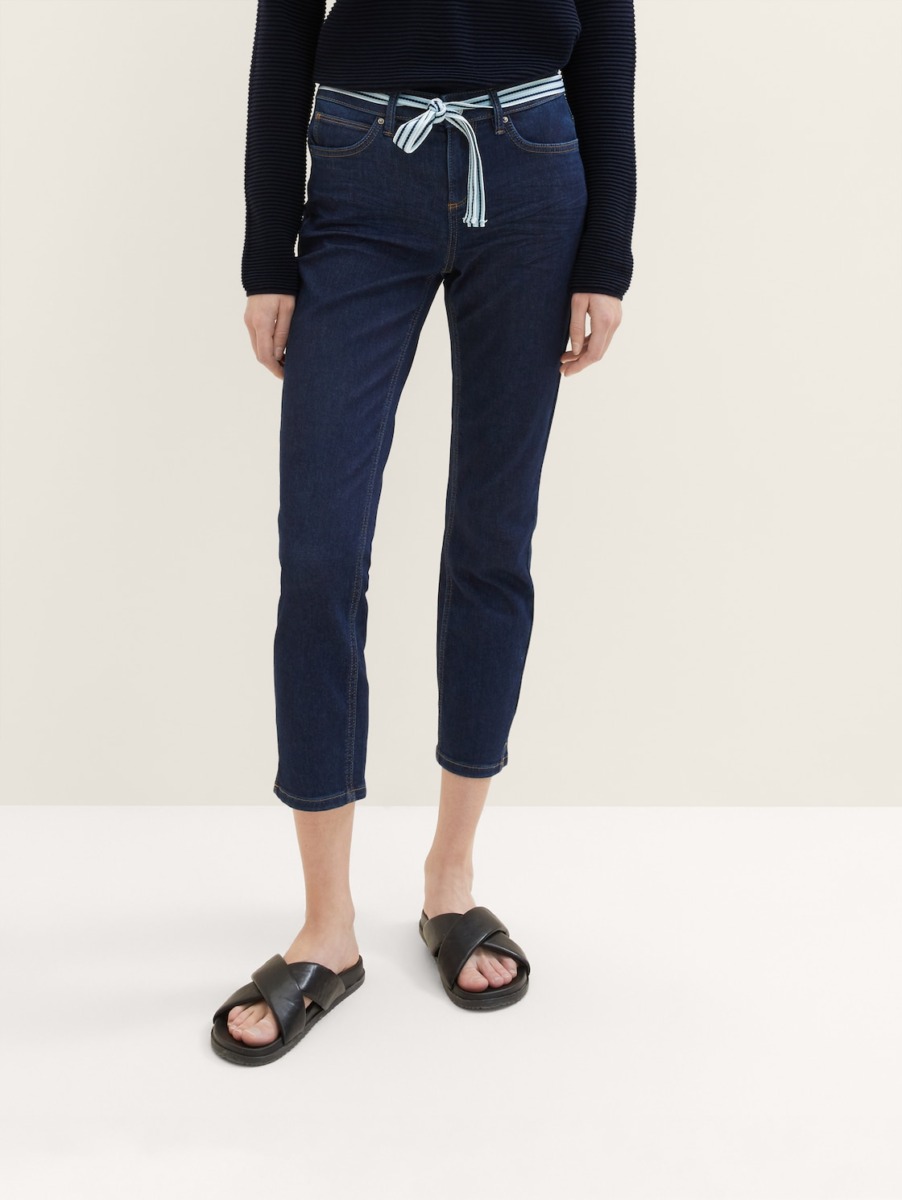 Slim Jeans Blue by Tom Tailor GOOFASH