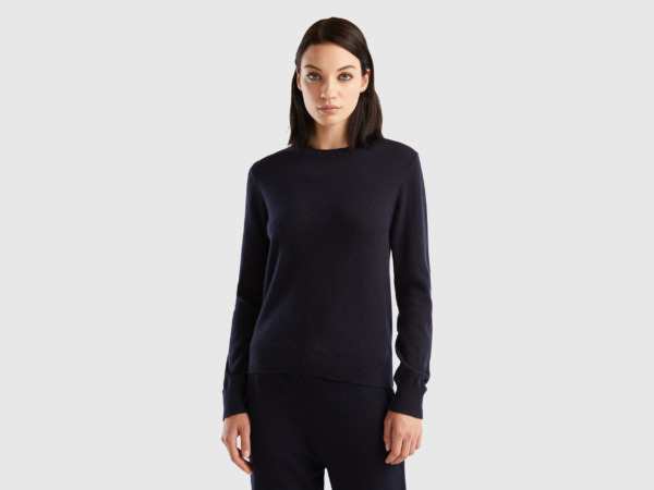 Sweater Blue for Women from Benetton GOOFASH