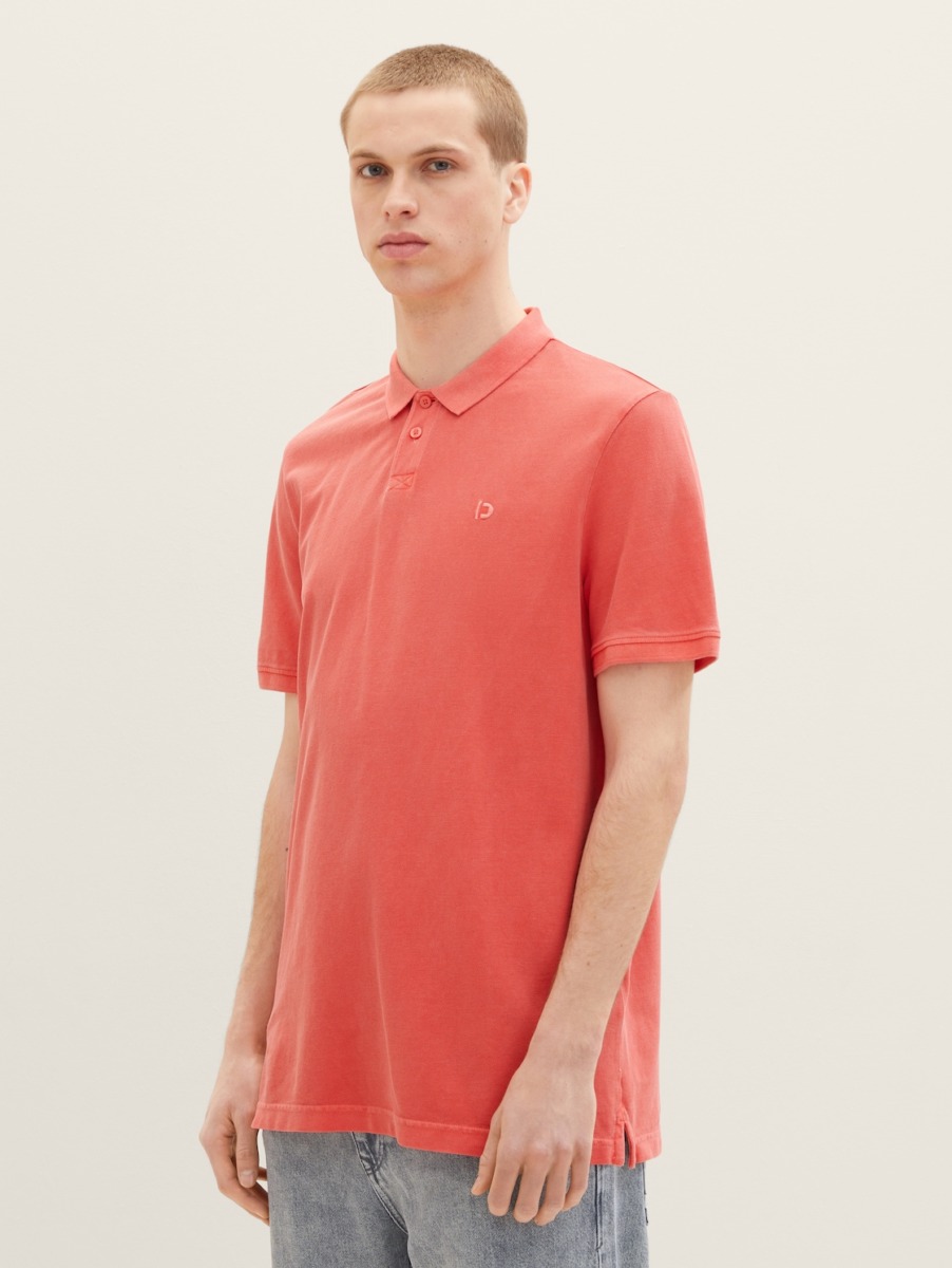 T-Shirt Red for Men at Tom Tailor GOOFASH
