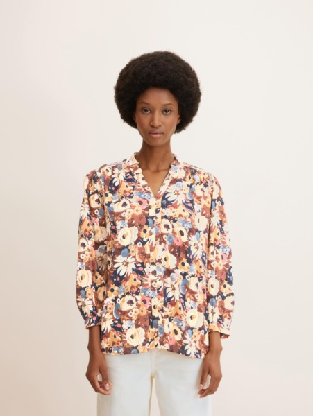 Tom Tailor - Blouse Brown for Woman GOOFASH