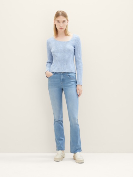 Tom Tailor - Bootcut Jeans Blue - Woman GOOFASH