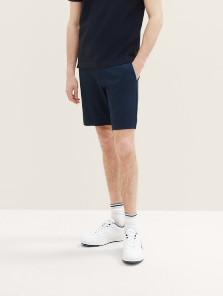 Tom Tailor - Gent Chino Shorts in Blue GOOFASH