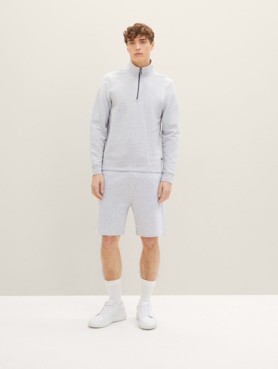 Tom Tailor - Gent Jogger Shorts in Grey GOOFASH