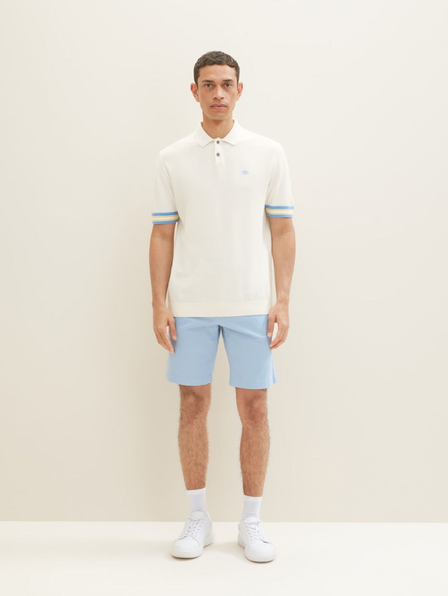 Tom Tailor - Gents Chino Shorts in Blue GOOFASH