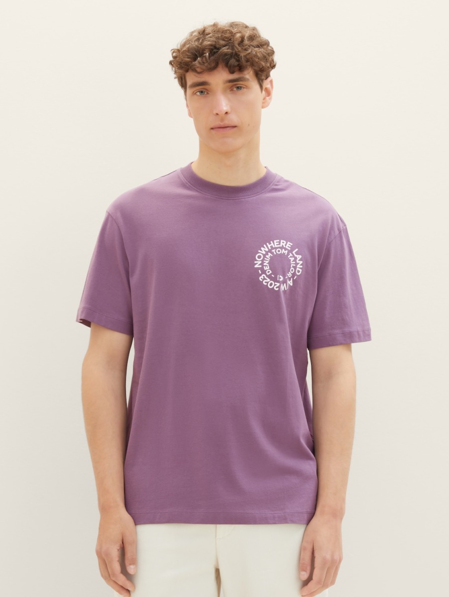 Tom Tailor - Gents T-Shirt in Print GOOFASH