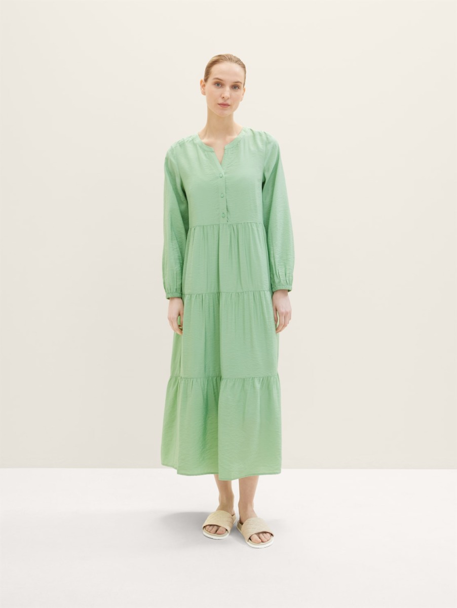 Tom Tailor - Green - Women Maxi Dress GOOFASH