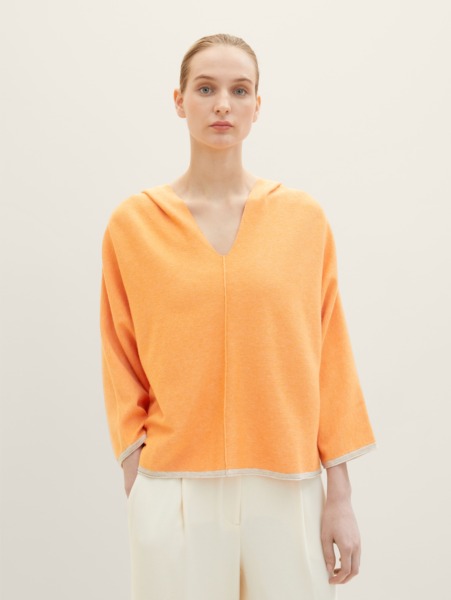 Tom Tailor - Knitting Sweater Orange Woman GOOFASH