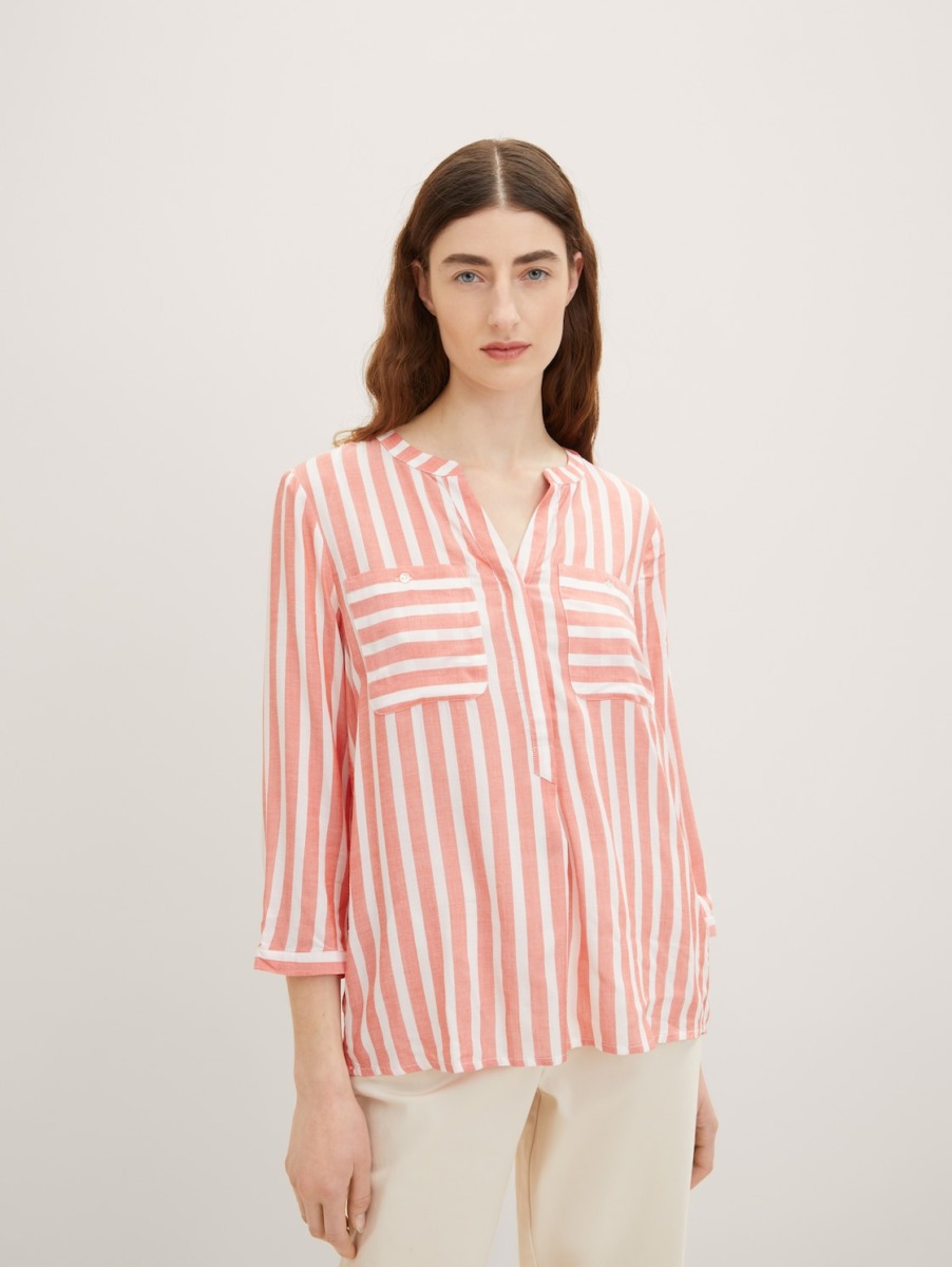 Tom Tailor - Lady Blouse - Striped GOOFASH