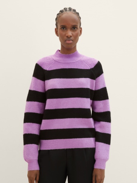Tom Tailor - Sweater - Purple - Woman GOOFASH