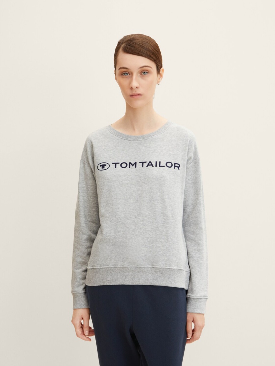 Tom Tailor T-Shirt Grey GOOFASH